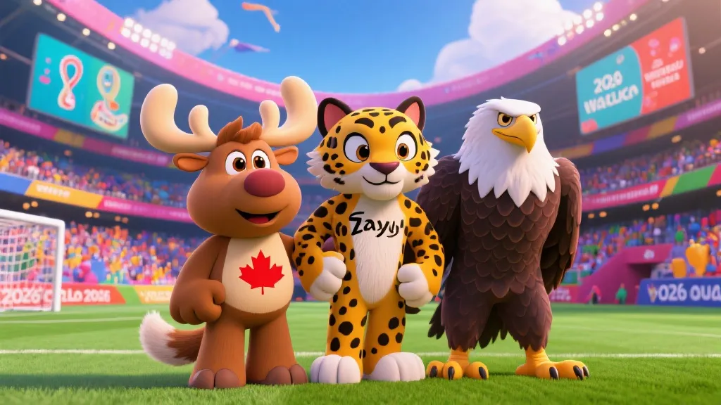 揭秘2026世界杯吉祥物：Maple、Zayu与Clutch背后的文化密码与狂欢寓意